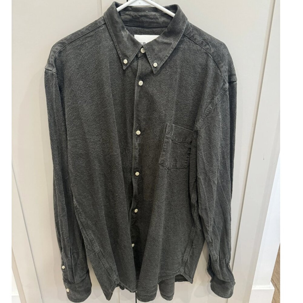 Our Legacy AW15 Cotton-Linen Blend Shirt